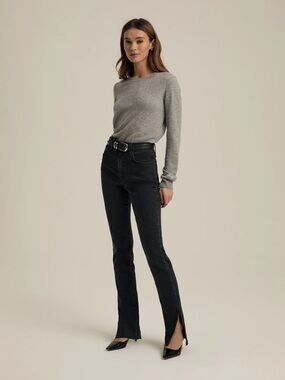 Favorite Daughter the Valentina tower super high rise cigarette jean boulder 30